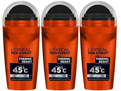 L'oreal Men Expert Roll On Thermic Resist 50ml x 3