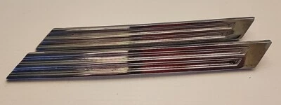 AMC Rambler Classic 1965 1966 2 piezas puerta trasera derecha molduras cromadas Foto 1 de 4