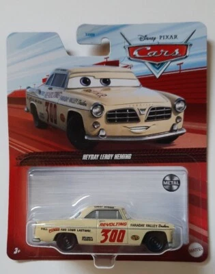 NOVITA' CARS Disney pixar HEYDAY LEROY HEMING 2022 mattel novita 1/55 maclama - Immagine 1 di 4