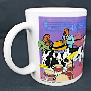 Taza de café combo de jazz vacas musgosas vacas jammin mootown R&B 2003 - Imagen 1 de 12