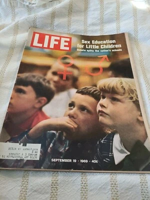 SEPTEMBER 19, 1969 SEX EDUCATION FOR LITTLE CHILDREN LIFE MAGAZINE RARE EARLY Foto 1 de 4