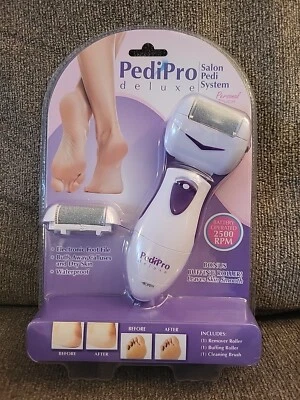 Rodillo de pulido de pies táctil personal Pedipro Deluxe Salon Pedi System NUEVO EN PAQUETE Foto 1 de 4
