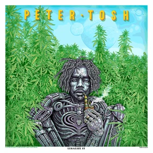 Peter Tosh 2019 45th Anniversary Legalize It Silkscreen Print S/N by EMEK 96/300 - Picture 1 of 11