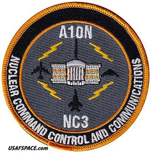 CENTRO DE COMANDO, CONTROL Y COMUNICACIONES NUCLEARES DE LA FUERZA AÉREA DE LA USAF - PARCHE VEL NC3 - Imagen 1 de 2