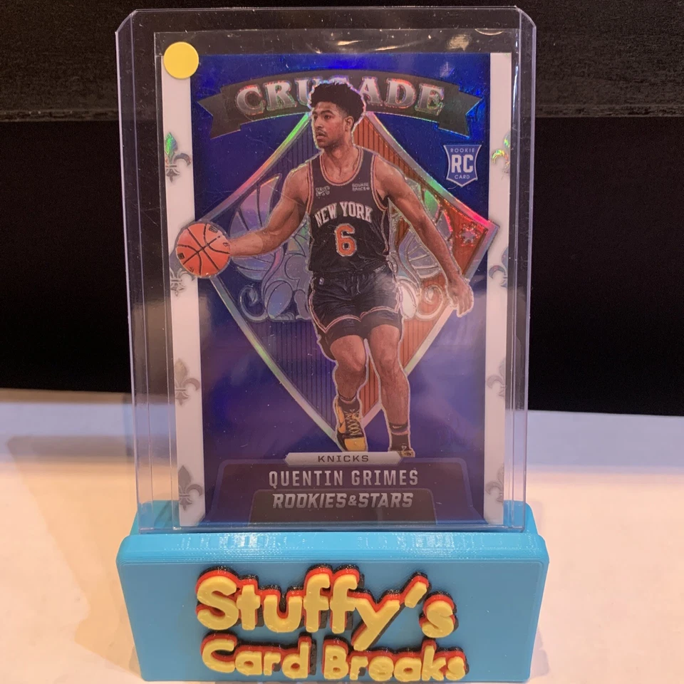 Quentin Grimes 2021-22 Panini Chronicles Rookies & Stars Crusade Blue RC /99 - Image 1 of 2