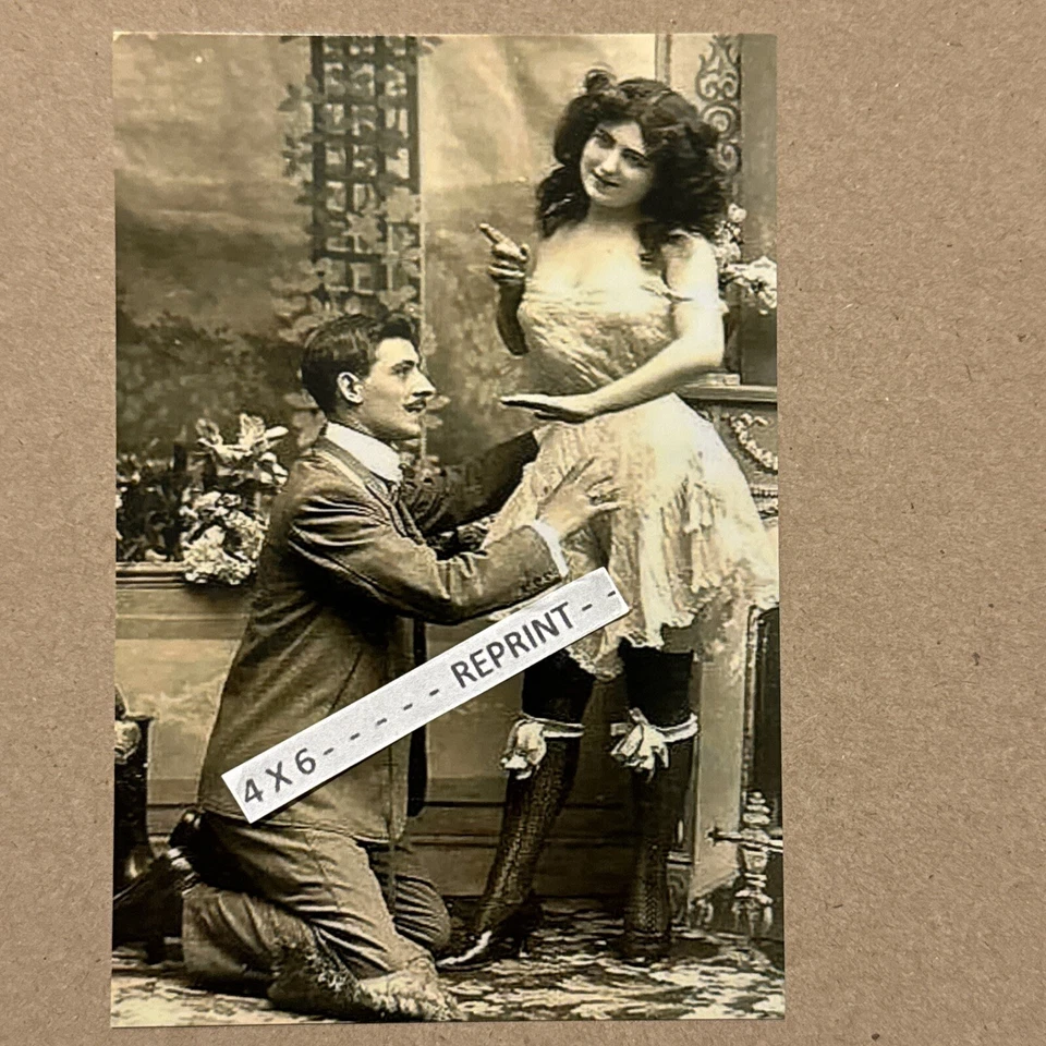 1906 French Girl ￼  ….4 X 6  Photo…# 18 - Image 1 of 1