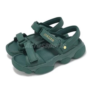 Nike Wmns Jordan Deja Sandal Oxidized Green Metallic Gold Women FN5036-300 - Picture 1 of 8