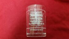 Seagram's Extra Dry Gin Taster Shot Glass Pour Perfect Martini Vermouth 