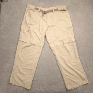 Columbia Omni-Wick Convertible Cargo Hose Herren 42x30 Beige Nylon Wandern - Bild 1 von 11