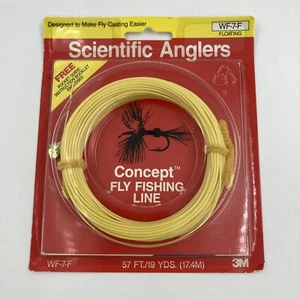 SCIENTIFIC ANGLERS CONCEPT Fly Line Flotante 57 ft-17m WF-7-F Amarillo - Imagen 1 de 2