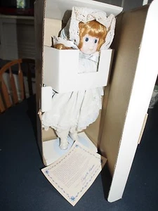 NIB KRYSTAL Princess House First Porcelain Collector Doll With Box & Certificate - Picture 1 of 3