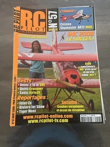 RC PILOT N°57 CESSNA SKYMASTER ARTF MHD / VOTEC 2.16m VMI / CRASHES INEXPLIQUES - Bild 1 von 1