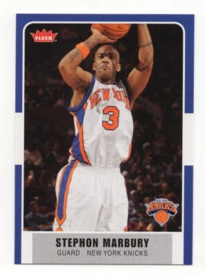 07-08 Fleer Basketball #77 Stephon Marbury Card  - Image 1 of 2