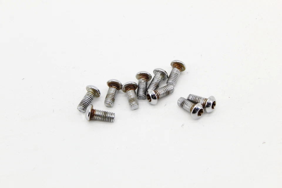 00-23  Harley Davidson Ultra Limited Chrome Front Brake Rotor Bolt Set - Image 1 of 4