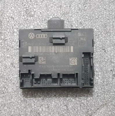 AUDI A1 8X 2010-18 CENTRALINA PORTA ANTERIORE SINISTRA/LH 8X0959793K ORIGINALE - Immagine 1 di 3