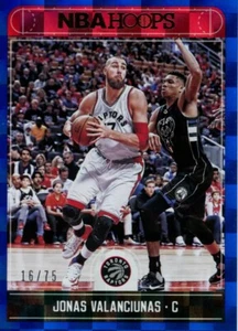 Jonas Valanciunas 2017-18 Panini NBA Hoops - Blue /75 #177 - Picture 1 of 2