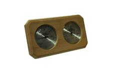 Cedar Sauna Thermometer and Hygrometer