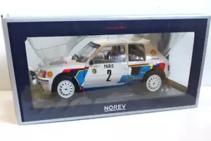 NOREV 1:18 AUTO PEUGEOT 205 T16 #2 VATANEN MONTECARLO RALLY 1985 184864 - Picture 1 of 5