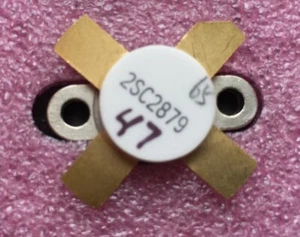 2SC2879-8 Power Transistor, Silicon NPN, 12v, 100 watt Matched Set of 8pcs - Picture 1 of 2