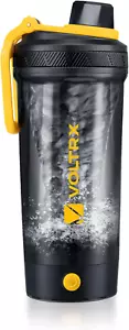 VOLTRX Shaker Bottle, Gallium USB C Rechargeable Electric Protein Shake Mixer, S - Picture 1 of 12