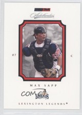 2007 TRISTAR Autothentics Bronze /50 Maxwell Sapp #18