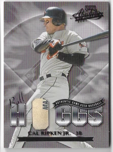 CAL RIPKEN JR. 2001 PLAYOFF ABSOLUTE HOGGS GAME USED 5/30/00 BALL CARD #86/200! - Bild 1 von 1