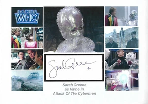 Dr. Doctor Who - 6th Sixth Doctor Era (C Baker) - Autógrafo y selección de exhibición - Imagen 1 de 81