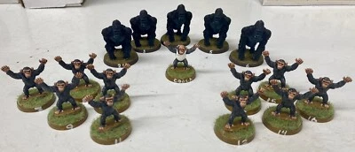 Impact Miniatures APE/OGRE Team Metal Blood Bowl Fantasy Football Set GW Foto 1 de 4
