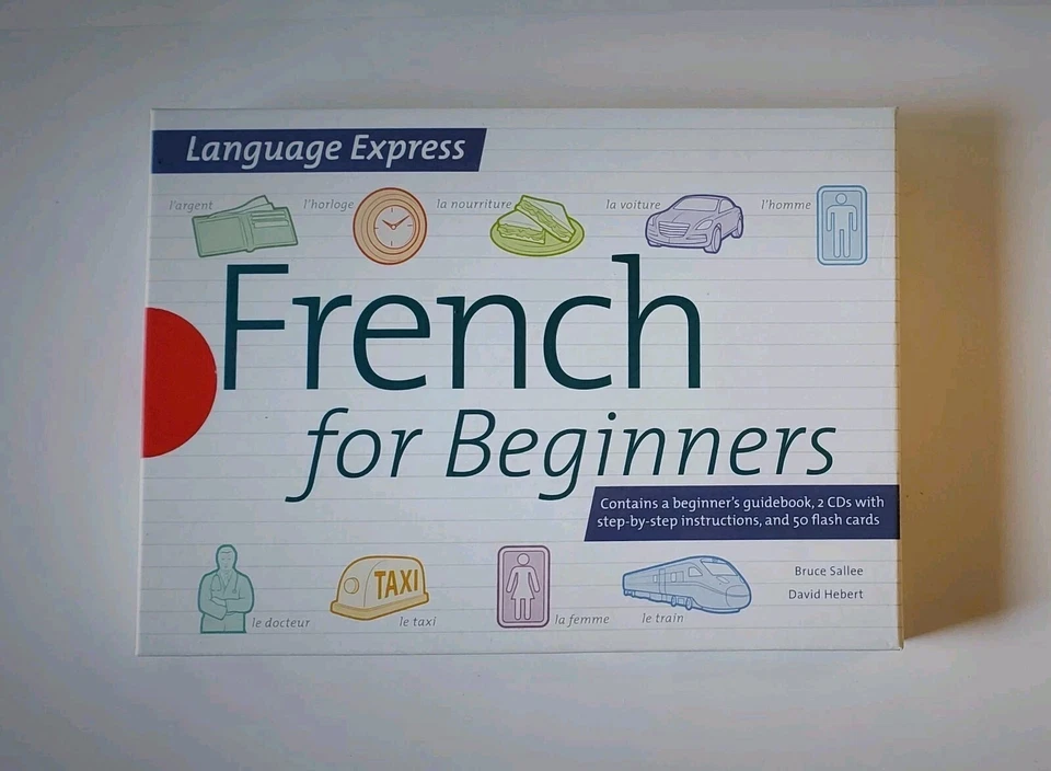 Language Express: French for Beginners, Hebert, David, Sallee, Bruce  Very Good - Image 1 of 3
