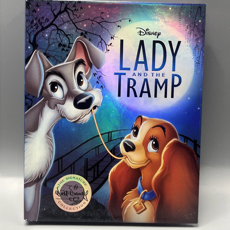 LADY AND THE TRAMP DISNEY DIGIBOOK TARGET EXCLUSIVE SIGNATURE 2 DISC SET BLU RAY - Image 1 of 4