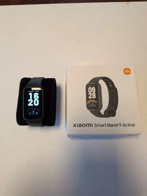 Xiaomi Smart Band 9 Active schwarz, 1,47 Zoll AMOLED-Display, 18 Tage - Bild 1 von 3