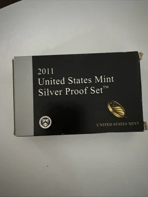 2011 United States Mint Silver Proof Set-14 Coin sealed w/ Box and COA - Image 1 of 3
