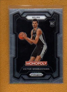 Victor Wembanyama 2023-24 Panini Prizm Monopoly Basketball Rookie RC #81 - Picture 1 of 2