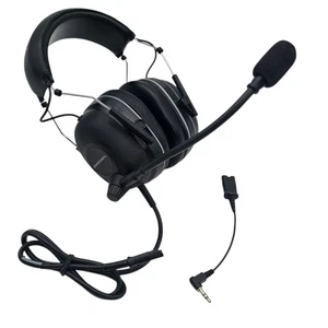 Plantronics SHR2638-01 Rugged Premium Circumaural Noise Canceling Headset - Picture 1 of 21