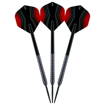 15g MENACE 90% Tungsten Darts set Barrels, Dart Stems + Pentathlon HD150 Flights - image 1 of 4