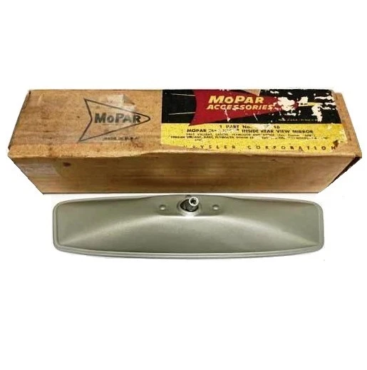 NOS MoPar Rear View Mirror for 1962-1966 A-Body B-Body C-Body - Image 1 of 1