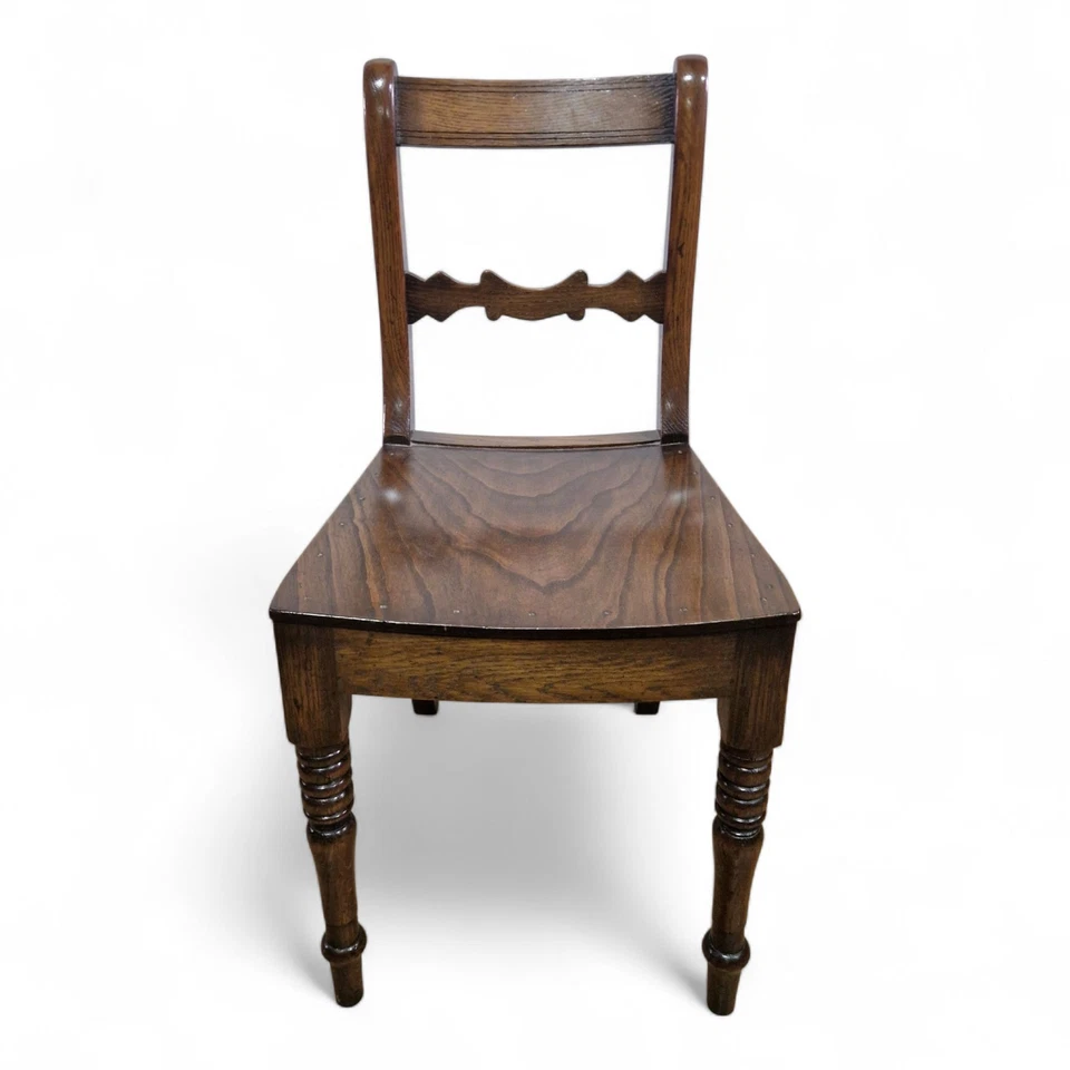 Antique style occasional chair by Simon Simpson oak bedroom / hall / desk chair - Image 1 of 4