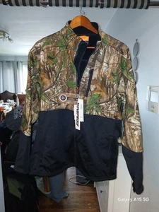 Realtree Habit Camouflage Jacket NWT Large Windproof - Picture 1 of 12
