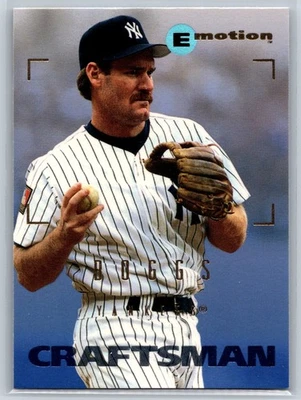 SkyBox 1995 E-Motion Wade Boggs New York Yankees #59 Foto 1 de 2