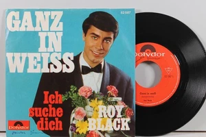 ROY BLACK Ganz in Weiss 7" SINGLE Vinyl Polydor 1965 - Bild 1 von 4