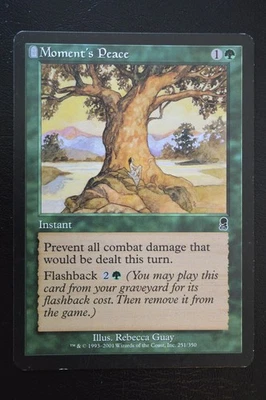 Magic The Gathering MTG MOMENT'S PEACE Odyssey LP Lightly Played - Image 1 of 2