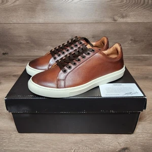 Thursday Everyday Low-Top Damengröße 8 kaffeefarbene sportliche Lederschuhe Turnschuhe - Bild 1 von 9
