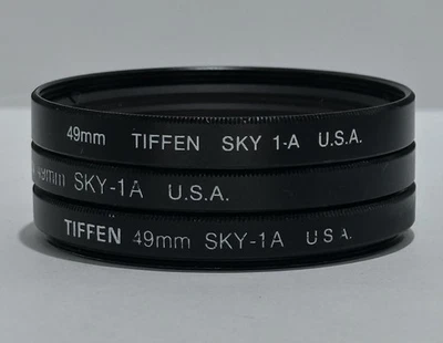 49mm TiFFEN Skylight 1-A Glass Lens Filter -camera Lens Filter- EXCELLENT - Image 1 of 4