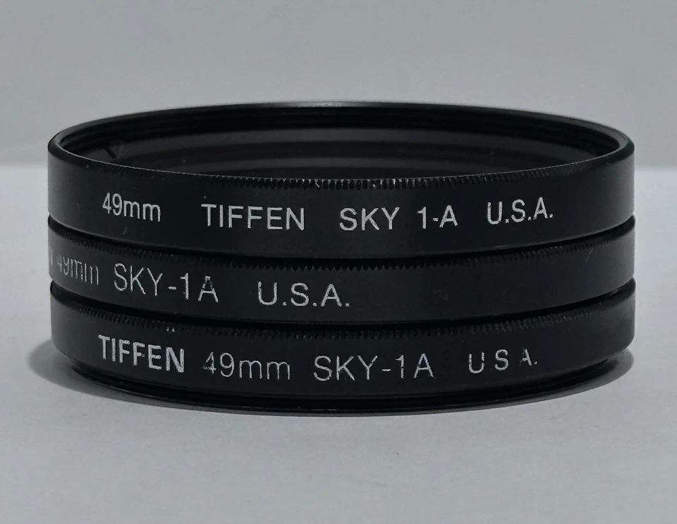49mm TiFFEN Skylight 1-A Glass Lens Filter -camera Lens Filter- EXCELLENT - Image 1 of 4