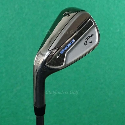 LH Callaway Paradym Ai Smoke Single 9 Iron TT Elevate MPH 95 Steel Regular - Image 1 of 2