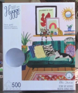 STAY AT HOME BY RHI JAMES - Completo - HYGGE PUZZLE - Foto 1 di 2