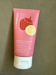 VERSIEGELT OLENRIKSEN 10 % AHA Erdbeere Limonade glättendes Gesichtspeeling 3 Oz. - Bild 1 von 3