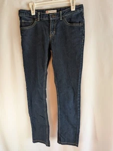 Levi's Girls' 711 Skinny Fit Jeans Dark Wash Size 14 Reg  - Picture 1 of 10