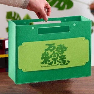Handheld Dumplings Packaging Box Large Capacity Gift Bags Pastry - Picture 1 of 16