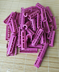 Royal Bank Of Canada Plastic Coin Rollers Pinchers - 1c PINK (55 Rollers)